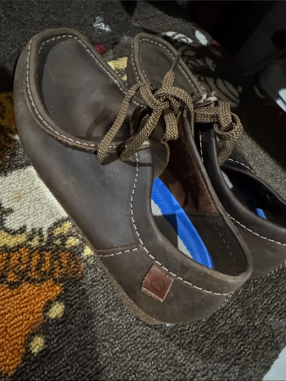 Clarks durable brown